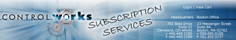 ControlWorks Consulting Services. Click to return to the ControlWorks Homepage